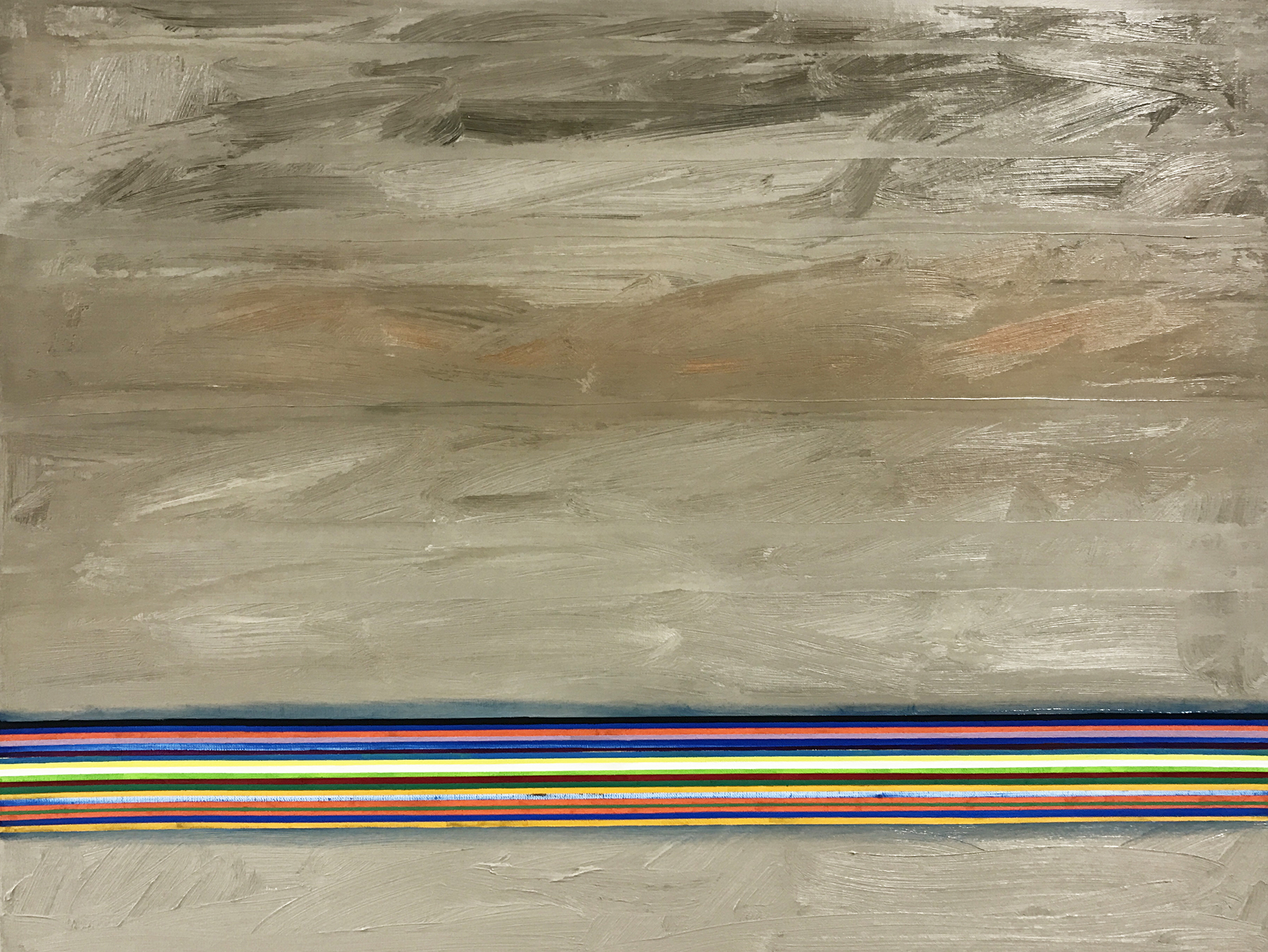 Greyland 2 -oil on canvas 50 x 65 cm- 2017 Miquel Gelabert